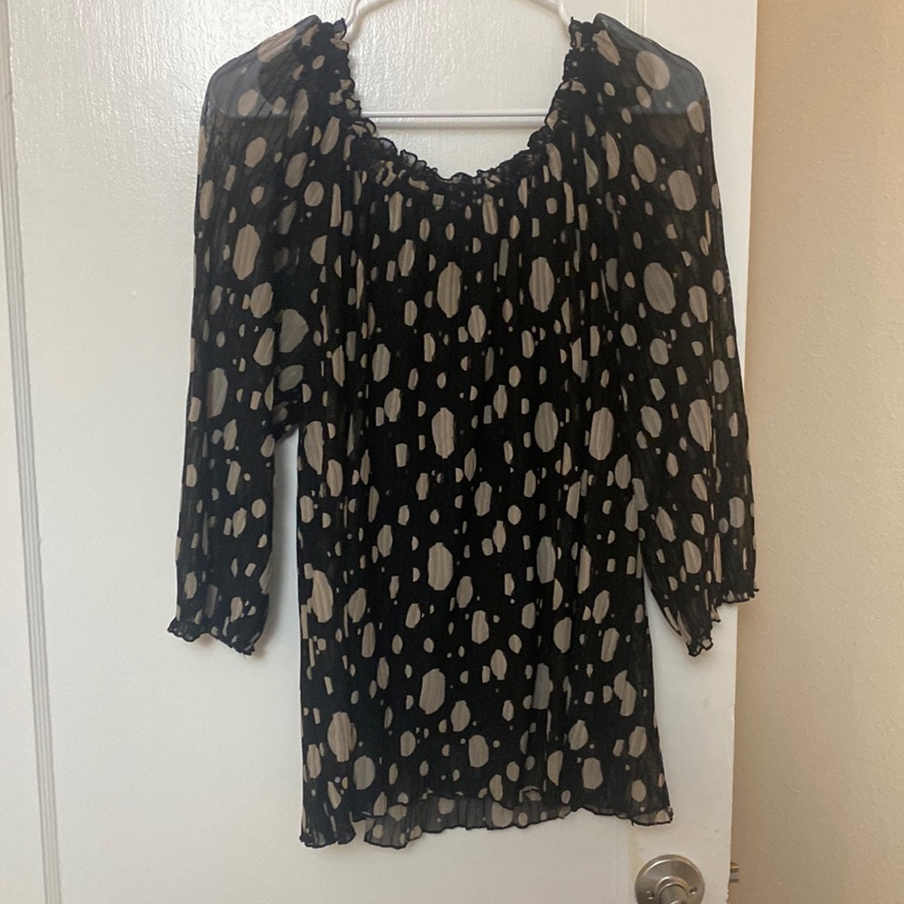 Long sleeve blouse